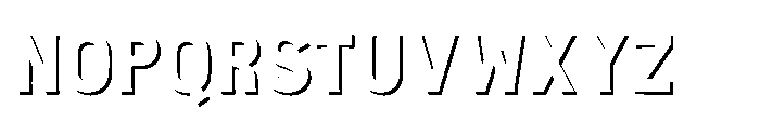 Fox Minko Shadow Shadow Font LOWERCASE