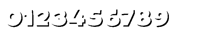Fox Nibble Shadow Shadow Font OTHER CHARS