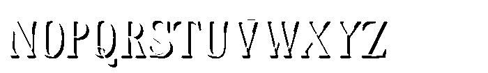 Fox Nuggie Shadow Shadow Font LOWERCASE