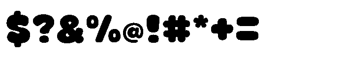 Fox Orbit Regular Font OTHER CHARS