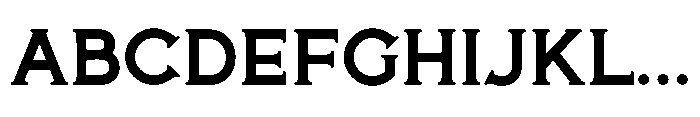 Fox Patricia Bold Bold Font UPPERCASE