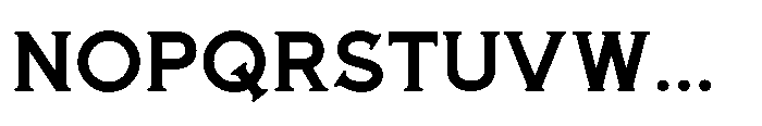Fox Patricia Bold Bold Font UPPERCASE