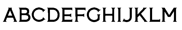 Fox Patricia Regular Font UPPERCASE