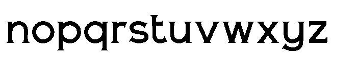 Fox Patricia Regular Font LOWERCASE