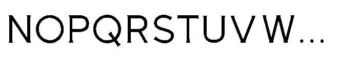 Fox Patricia Thin Thin Font UPPERCASE