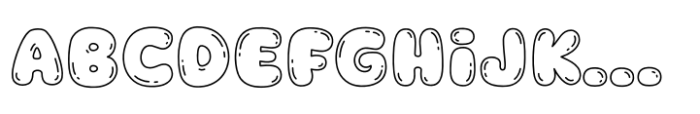 Fox Peachi Bubble Bubble FONT