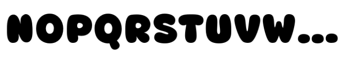 Fox Peachi Regular Font LOWERCASE