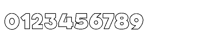 Fox Pompi Outline Outline Font OTHER CHARS