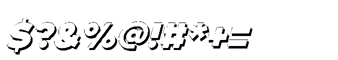 Fox Pompi Shadow Slant Shadow Slant Font OTHER CHARS