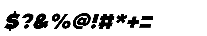 Fox Pompi Slant Slant Font OTHER CHARS