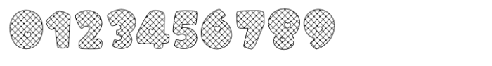 Fox Sewing Grid Grid Font OTHER CHARS