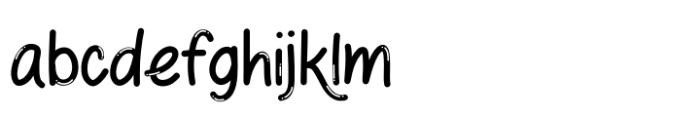 Fox Smiley Font LOWERCASE