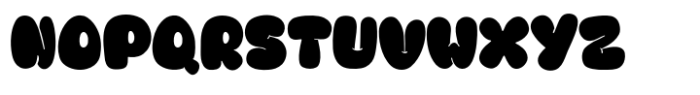 Fox Sugary Regular Font LOWERCASE