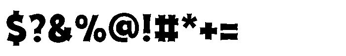 Fox Thunder Regular Font OTHER CHARS