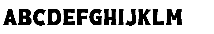 Fox Thunder Regular Font UPPERCASE