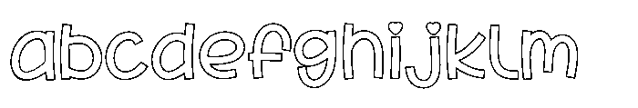 Fox Velina Outline Outline FONT