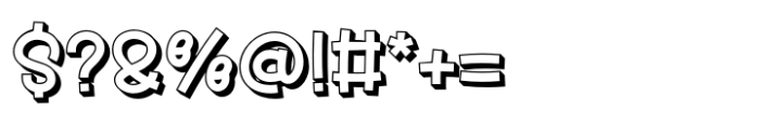Fox Whisper Shadow Font OTHER CHARS