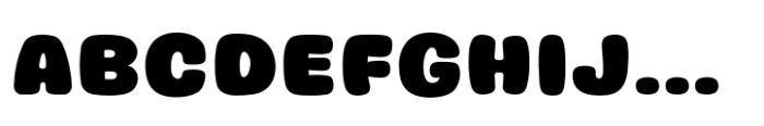 Fox Wiggle Regular Font UPPERCASE