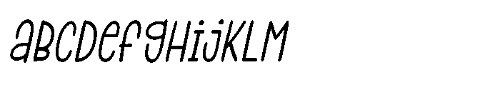 Fox Write Light Slant Light Slant FONT