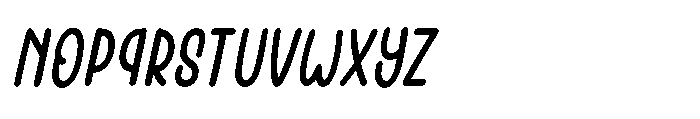 Fox Write Slant Slant Font LOWERCASE