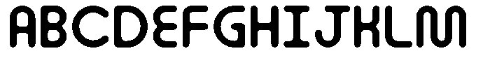 Foyeti Font UPPERCASE