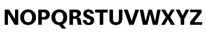Focal Maxi Bold Font UPPERCASE
