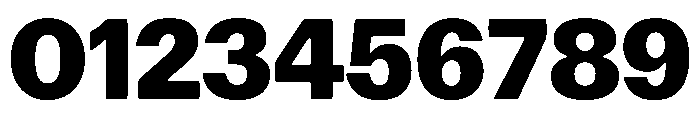 Focal Maxi Extrabold Font OTHER CHARS