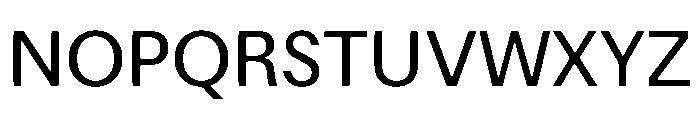 Focal Maxi Regular Font UPPERCASE