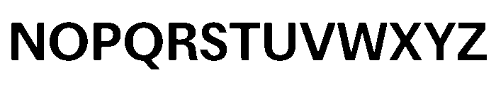 Focal Medium Font UPPERCASE