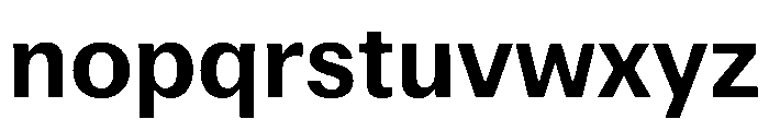Focal Medium Font LOWERCASE