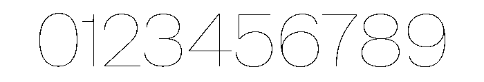 Font 1001 Font OTHER CHARS