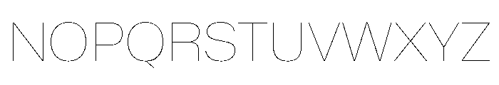 Font 1001 Font UPPERCASE