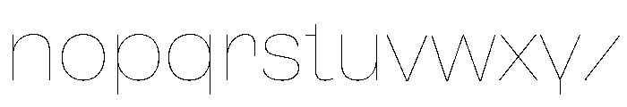 Font 1001 Font LOWERCASE