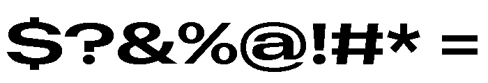 Font 1006 Font OTHER CHARS