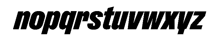 Font 1011 Font LOWERCASE
