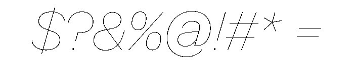 Font 1012 Font OTHER CHARS