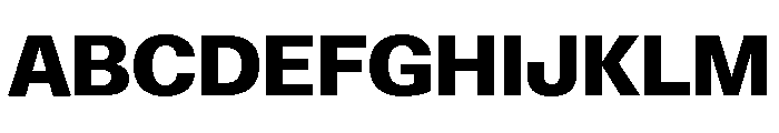 Font 1013 Font UPPERCASE