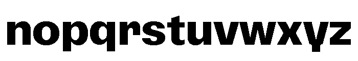 Font 1013 Font LOWERCASE