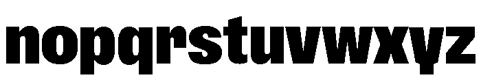 Font 1015 Font LOWERCASE