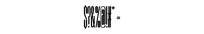 Font 1019 Font OTHER CHARS