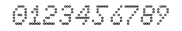 Font 1020 Font OTHER CHARS