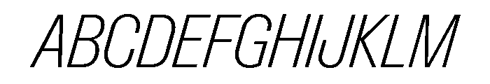 Font 1026 Font UPPERCASE