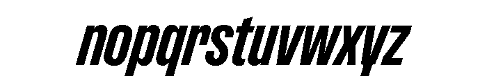 Font 1027 Font LOWERCASE