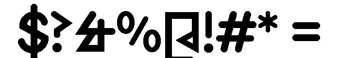 Font 1028 Font OTHER CHARS