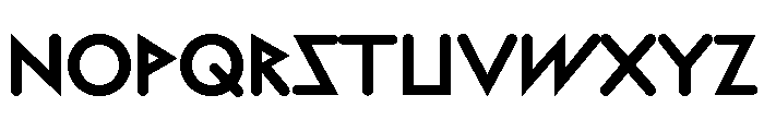 Font 1028 Font UPPERCASE