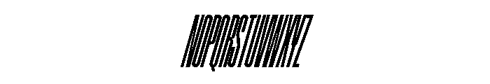 Font 1030 Font UPPERCASE