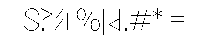 Font 1035 Font OTHER CHARS