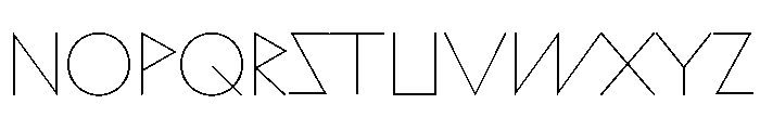 Font 1035 Font UPPERCASE