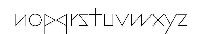 Font 1035 Font LOWERCASE