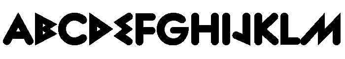 Font 1037 Font UPPERCASE